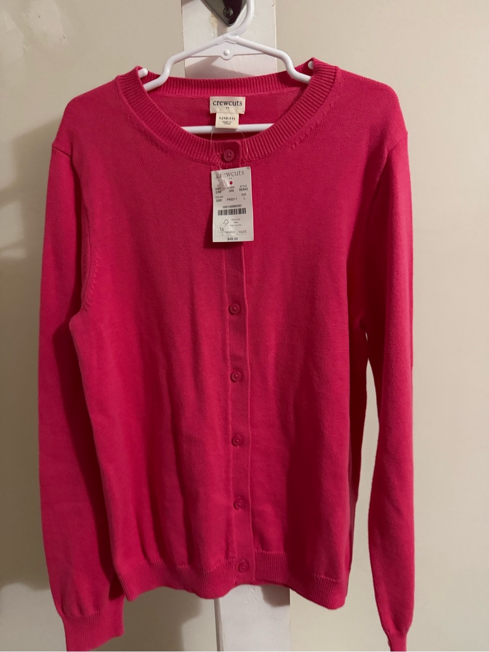 NWT Crewcuts Cardigan